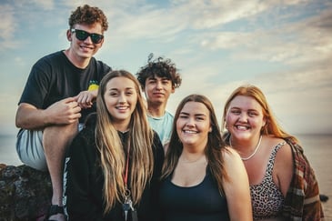 Smiling faces